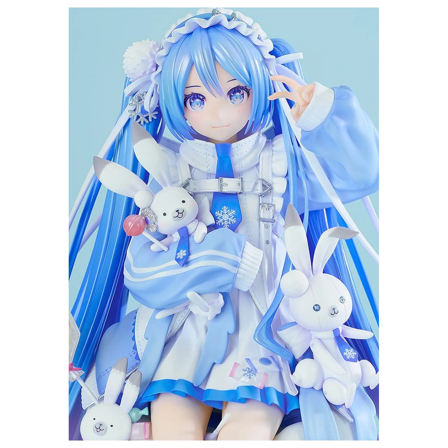 Character Vocal Series 01: Hatsune Miku PVC statua 1/7 Snow Miku: Yukiiro Pop Ver. 24 cm fotografija proizvoda