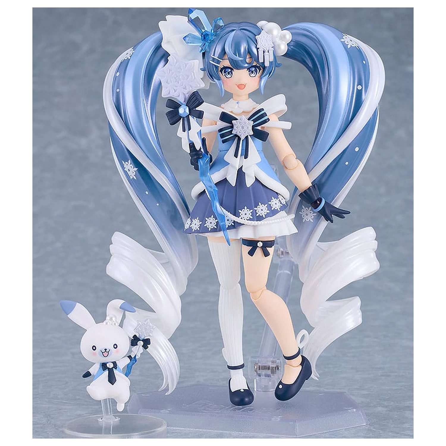 Character Vocal Series 01: Hatsune Miku Figma akcijska figura Snow Miku: Crystal Snow Ver. 13 cm fotografija proizvoda