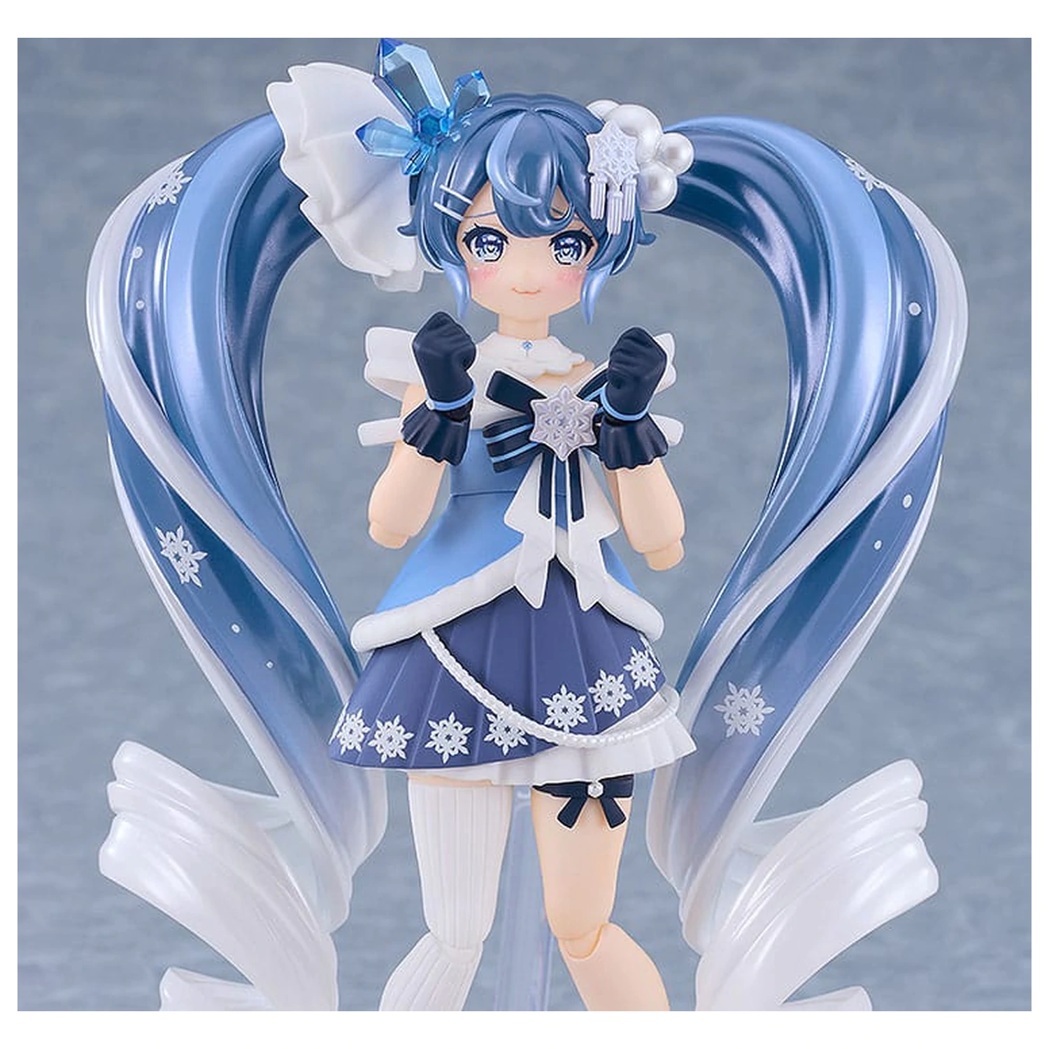 Character Vocal Series 01: Hatsune Miku Figma akcijska figura Snow Miku: Crystal Snow Ver. 13 cm fotografija proizvoda