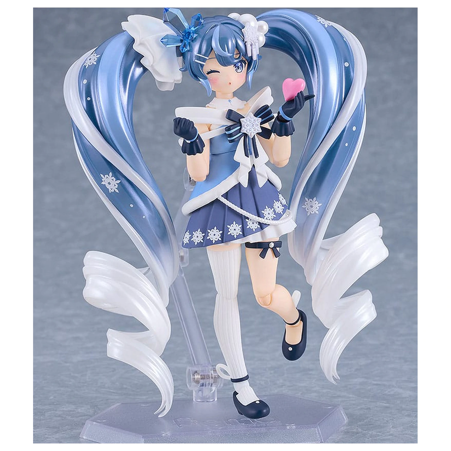 Character Vocal Series 01: Hatsune Miku Figma akcijska figura Snow Miku: Crystal Snow Ver. 13 cm fotografija proizvoda
