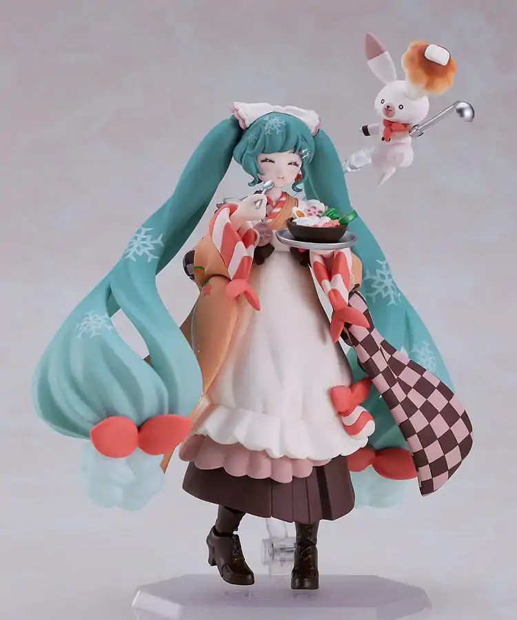 Character Vocal Series 01: Hatsune Miku Figma akcijska figura Snow Miku: Winter Delicacy Ver. 14 cm fotografija proizvoda