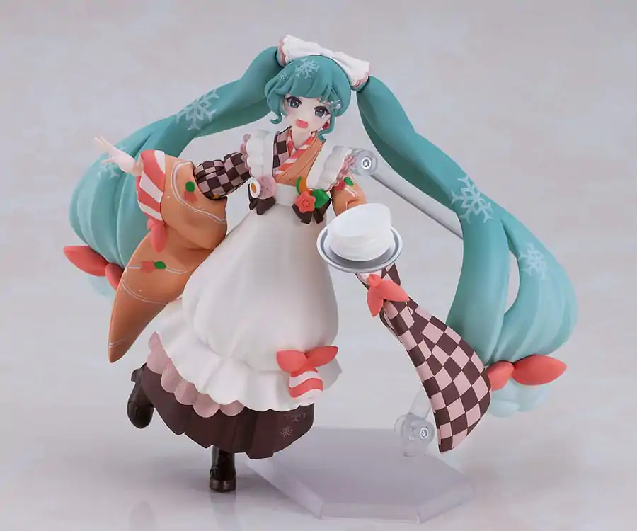 Character Vocal Series 01: Hatsune Miku Figma akcijska figura Snow Miku: Winter Delicacy Ver. 14 cm fotografija proizvoda