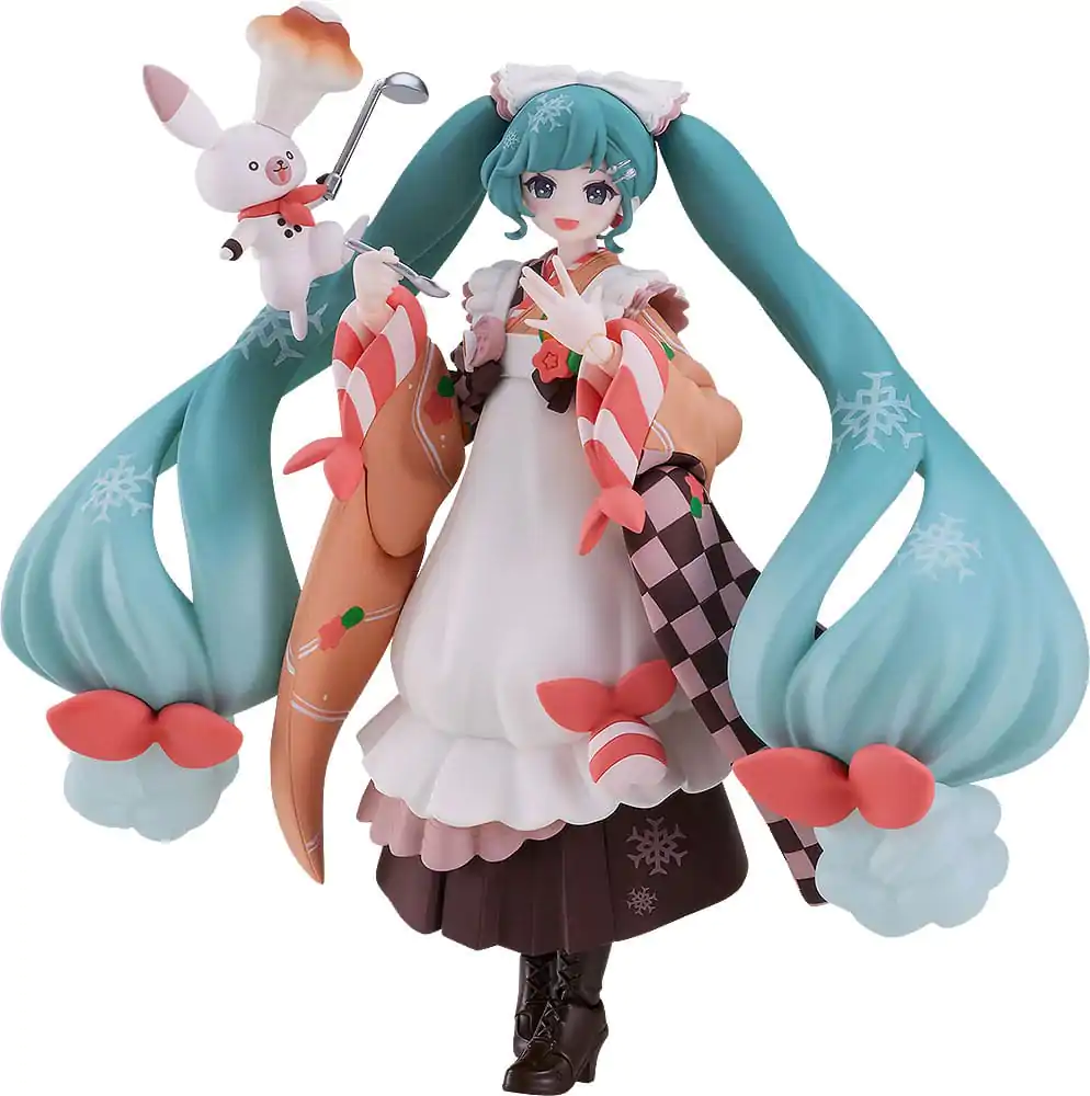 Character Vocal Series 01: Hatsune Miku Figma akcijska figura Snow Miku: Winter Delicacy Ver. 14 cm fotografija proizvoda