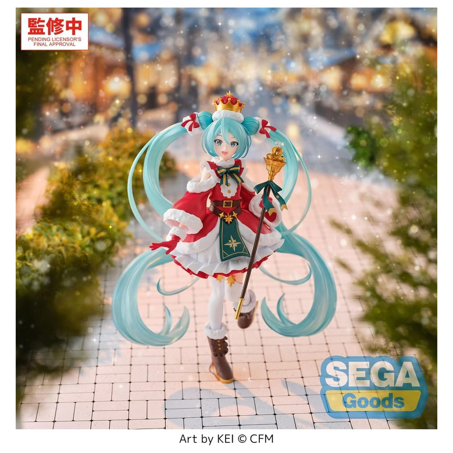 Character Vocal Series 01: Hatsune Miku FIGURIZMa PVC figura Božić 2026 27 cm fotografija proizvoda