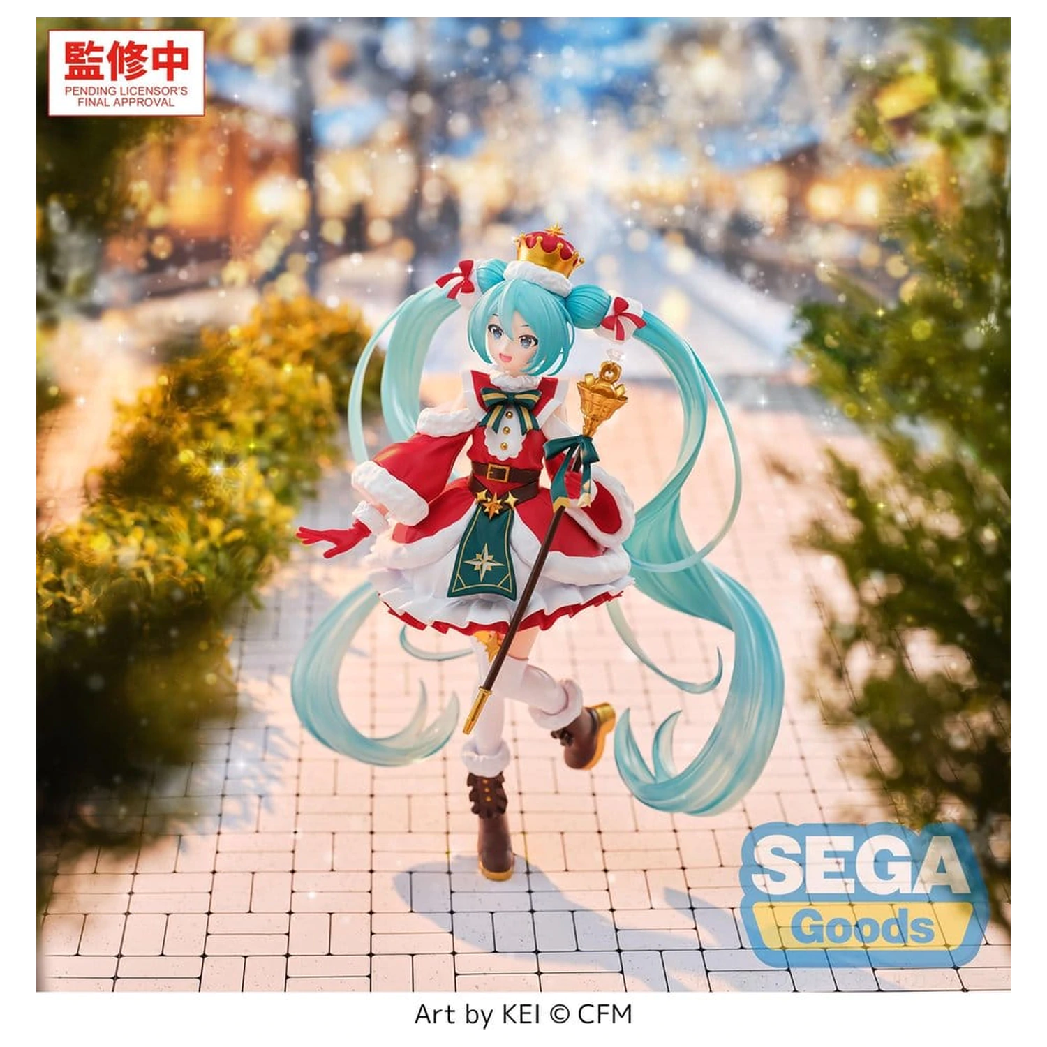 Character Vocal Series 01: Hatsune Miku FIGURIZMa PVC figura Božić 2026 27 cm fotografija proizvoda