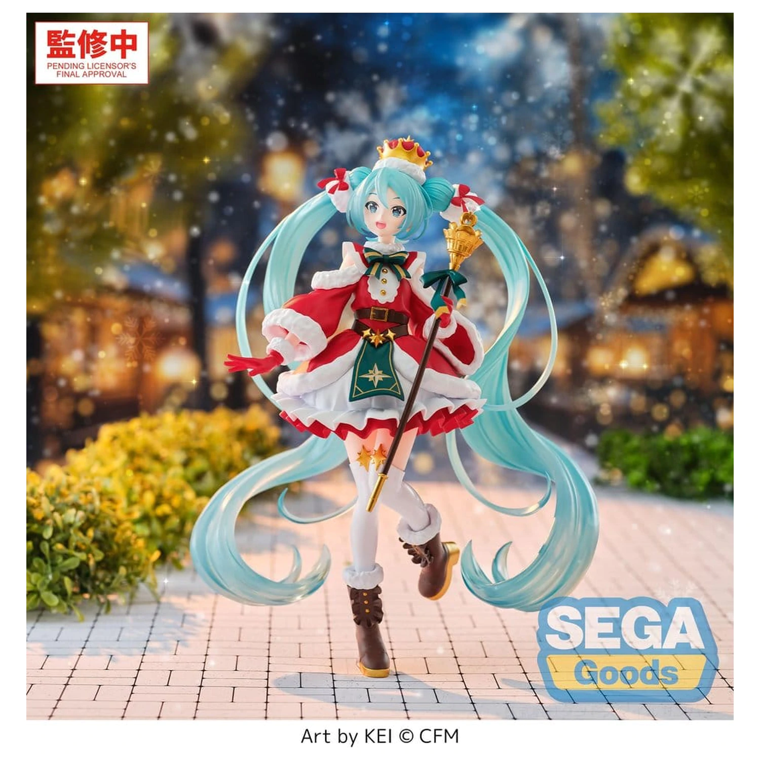 Character Vocal Series 01: Hatsune Miku FIGURIZMa PVC figura Božić 2026 27 cm fotografija proizvoda