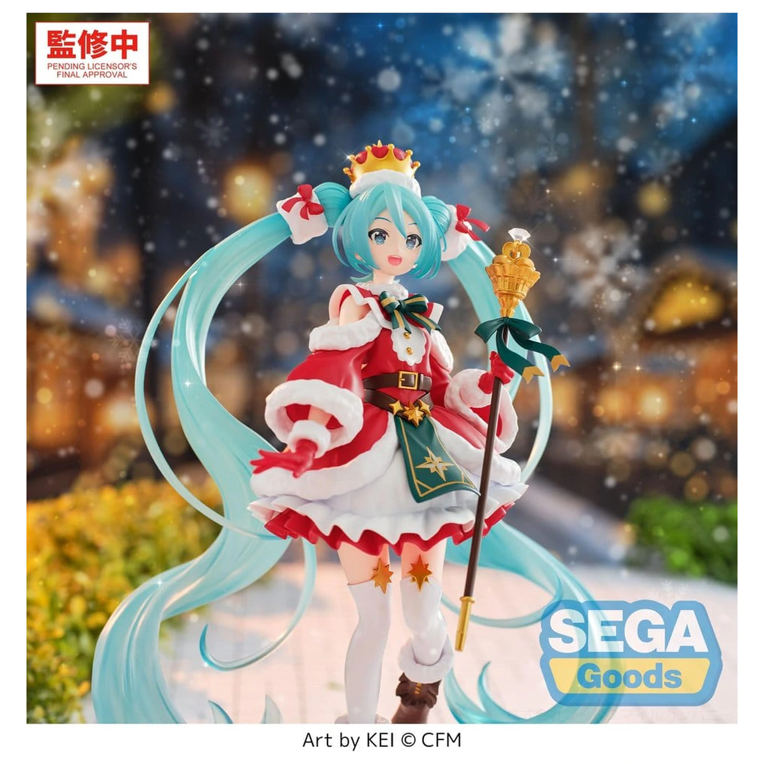 Character Vocal Series 01: Hatsune Miku FIGURIZMa PVC figura Božić 2026 27 cm fotografija proizvoda