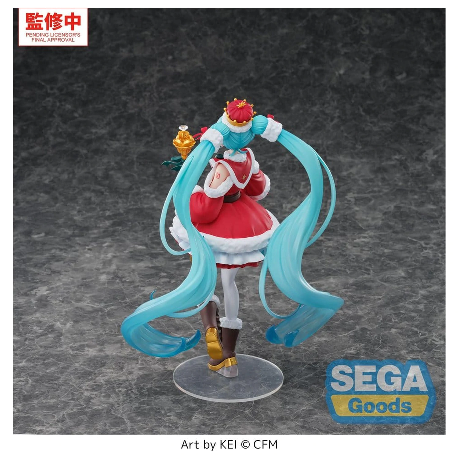 Character Vocal Series 01: Hatsune Miku FIGURIZMa PVC figura Božić 2026 27 cm fotografija proizvoda