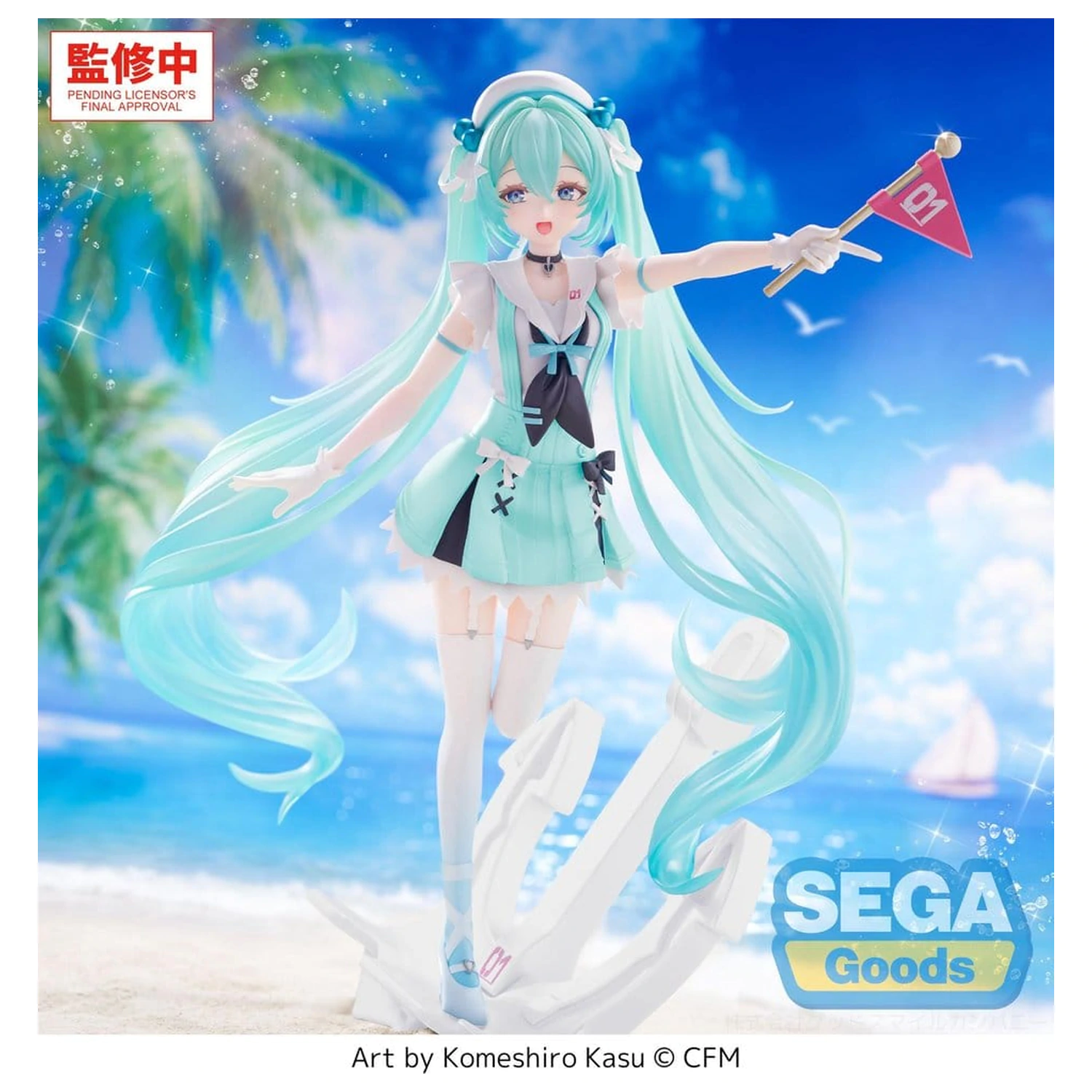 Character Vocal Series 01: Hatsune Miku FIGURIZMa PVC Figura -Sailor- 24 cm fotografija proizvoda