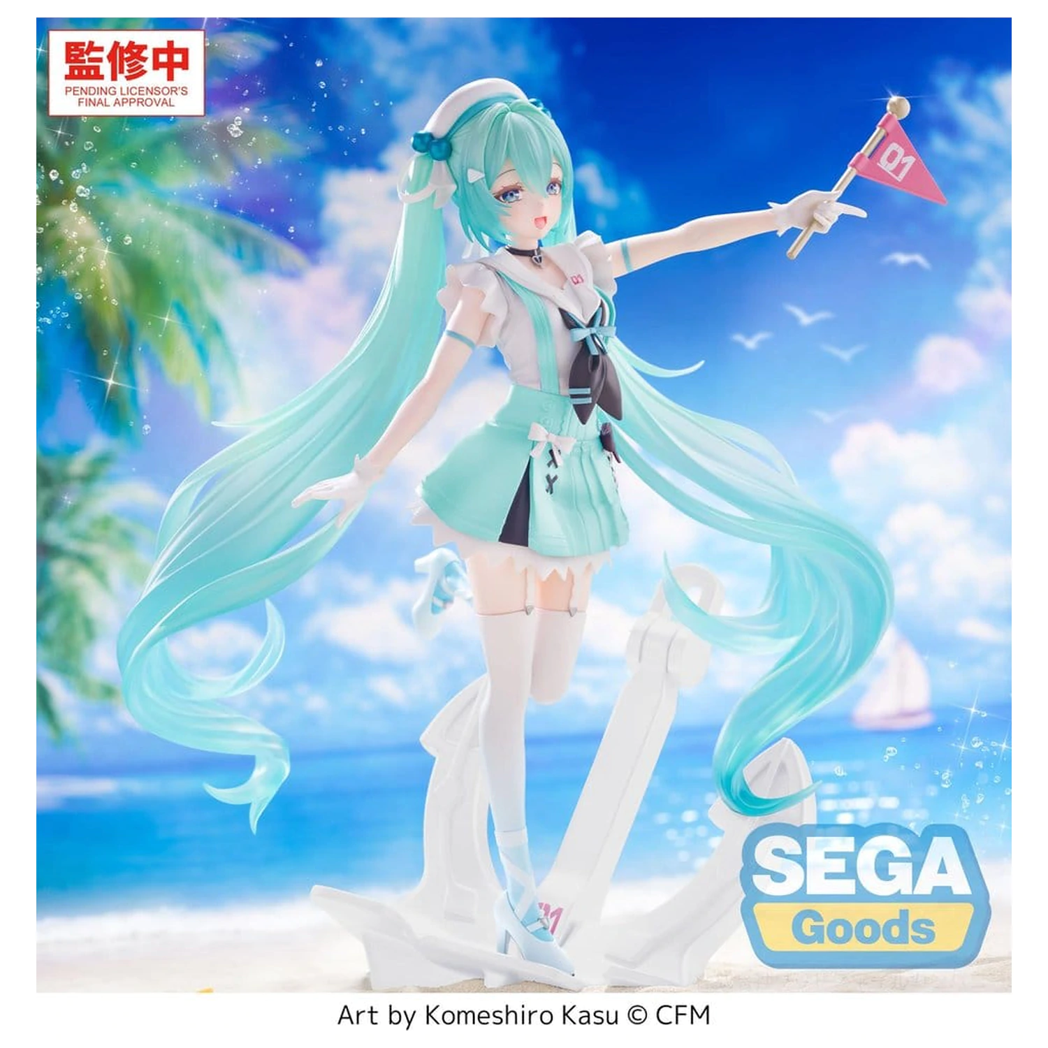 Character Vocal Series 01: Hatsune Miku FIGURIZMa PVC Figura -Sailor- 24 cm fotografija proizvoda