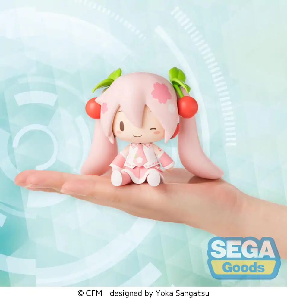 Character Vocal Series 01: Hatsune Miku Fuwa Petit Chibi figura Sakura Miku 8 cm fotografija proizvoda