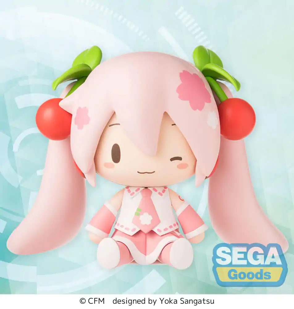 Character Vocal Series 01: Hatsune Miku Fuwa Petit Chibi figura Sakura Miku 8 cm fotografija proizvoda
