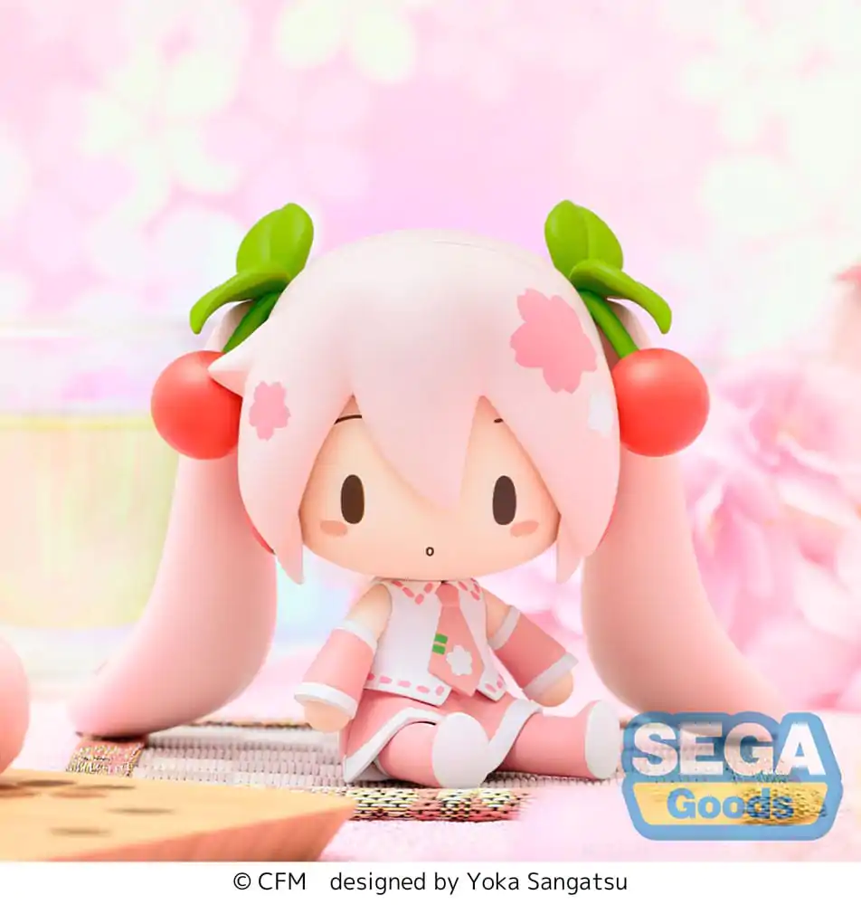 Character Vocal Series 01: Hatsune Miku Fuwa Petit Chibi figura Sakura Miku 8 cm fotografija proizvoda
