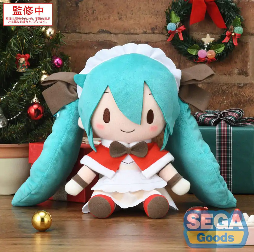 Character Vocal Series 01: Hatsune Miku Fuwa Petit Plišana figura Hatsune Miku Christmas 2025 M 22 cm fotografija proizvoda