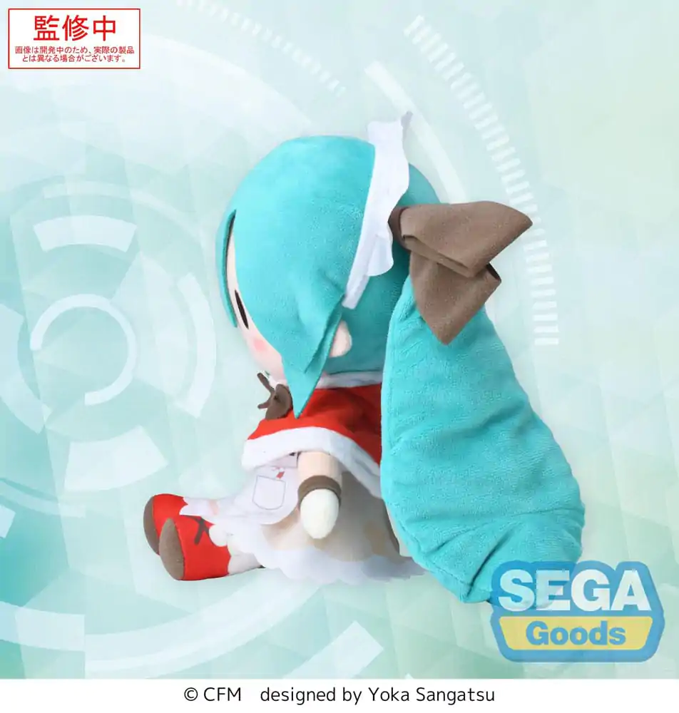 Character Vocal Series 01: Hatsune Miku Fuwa Petit Plišana figura Hatsune Miku Christmas 2025 M 22 cm fotografija proizvoda