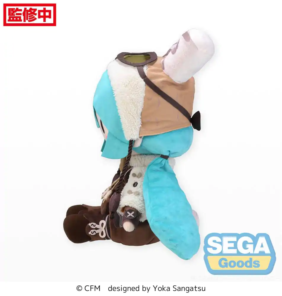 Character Vocal Series 01: Hatsune Miku Fuwa Petit plišana figura Hatsune Miku Marshmallow Hot Cocoa Ver. LL 45 cm fotografija proizvoda