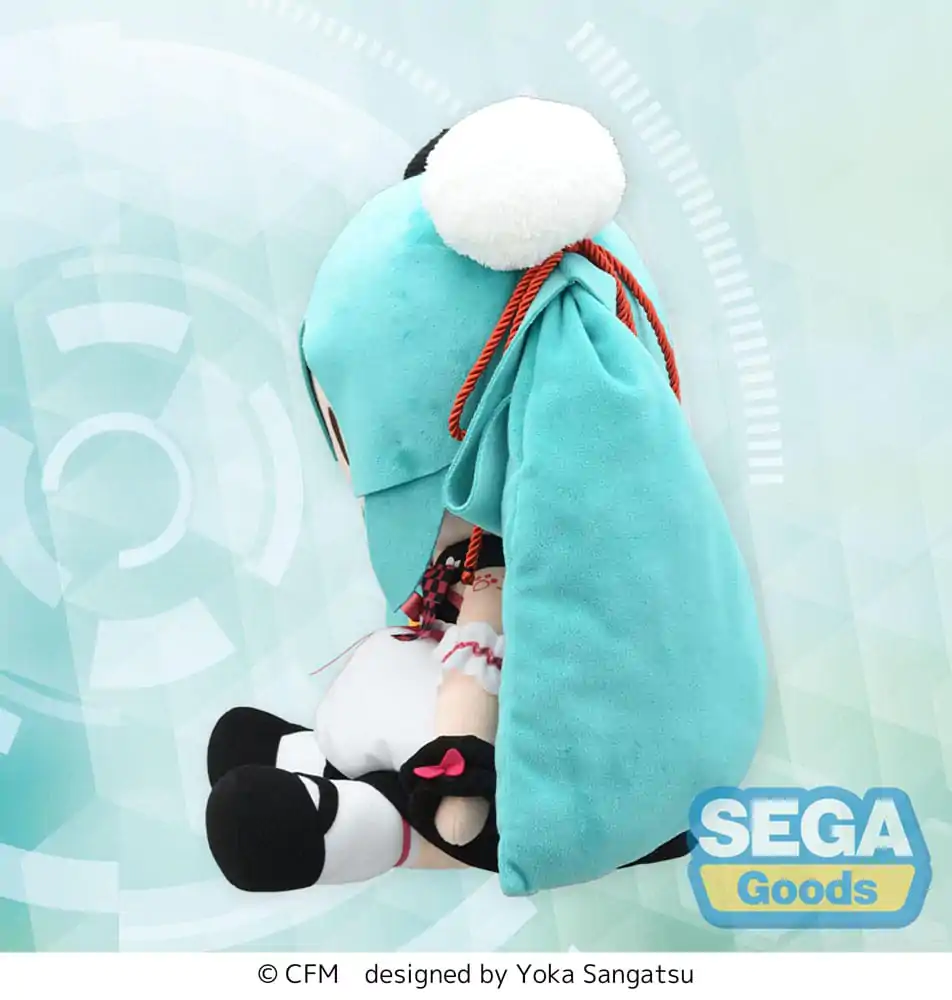 Character Vocal Series 01: Hatsune Miku Fuwa Petit plišana figura Hatsune Miku Panda Bun LL 40 cm fotografija proizvoda