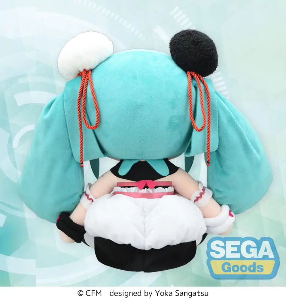Character Vocal Series 01: Hatsune Miku Fuwa Petit plišana figura Hatsune Miku Panda Bun LL 40 cm fotografija proizvoda