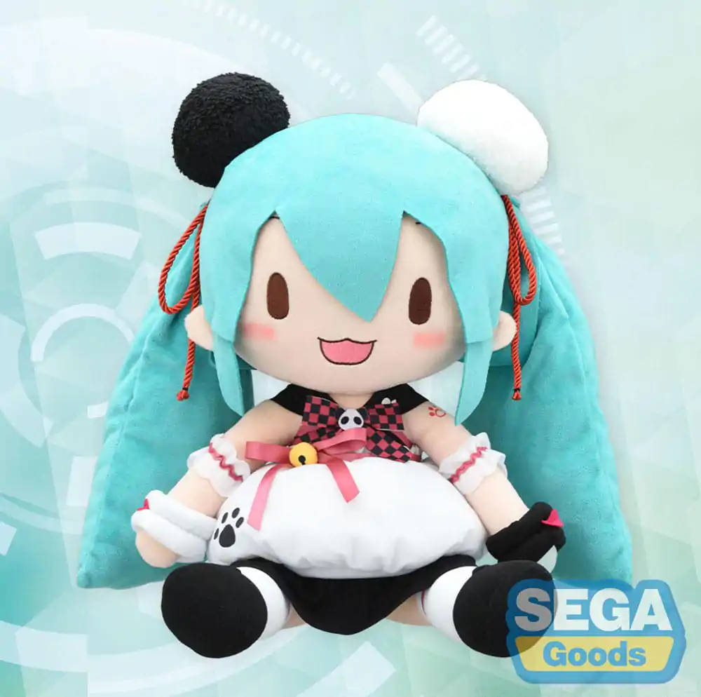Character Vocal Series 01: Hatsune Miku Fuwa Petit plišana figura Hatsune Miku Panda Bun LL 40 cm fotografija proizvoda