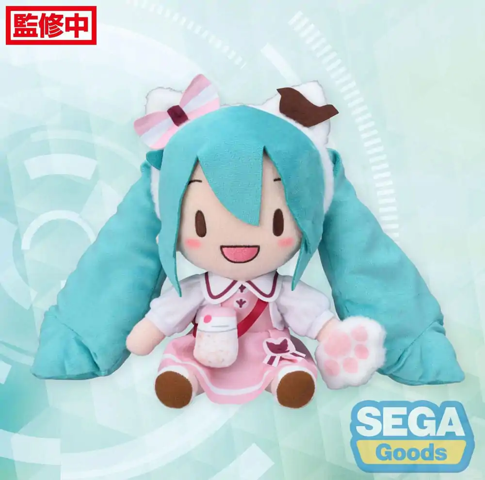 Character Vocal Series 01: Hatsune Miku Fuwa Petit Plišana figura Hatsune Miku Theme Park Ver. M 25 cm fotografija proizvoda