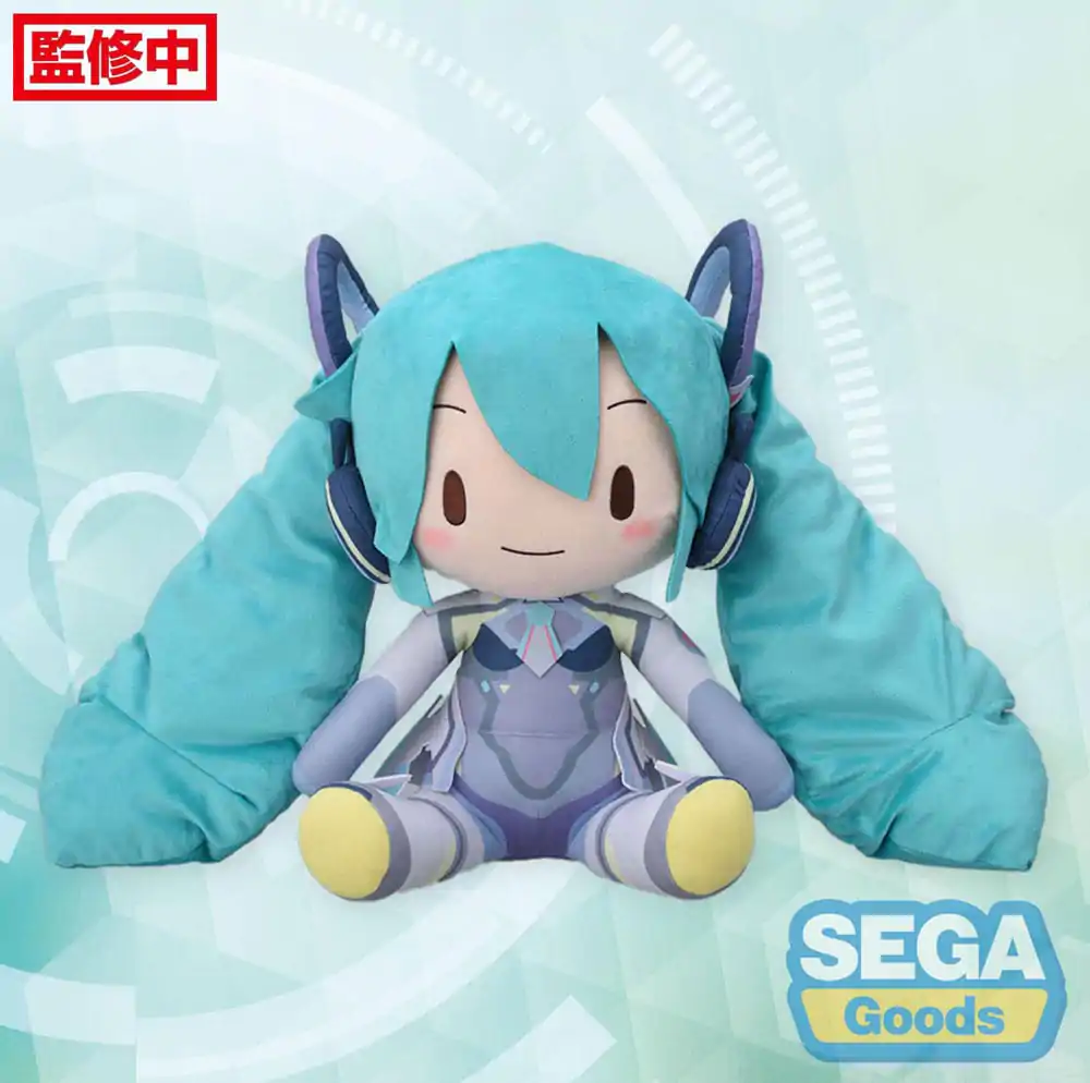 Serija vokalnih likova 01: Hatsune Miku Fuwa Petit plišana figura Hatsune Miku Miku with You 2024 Ver. LL 40 cm fotografija proizvoda