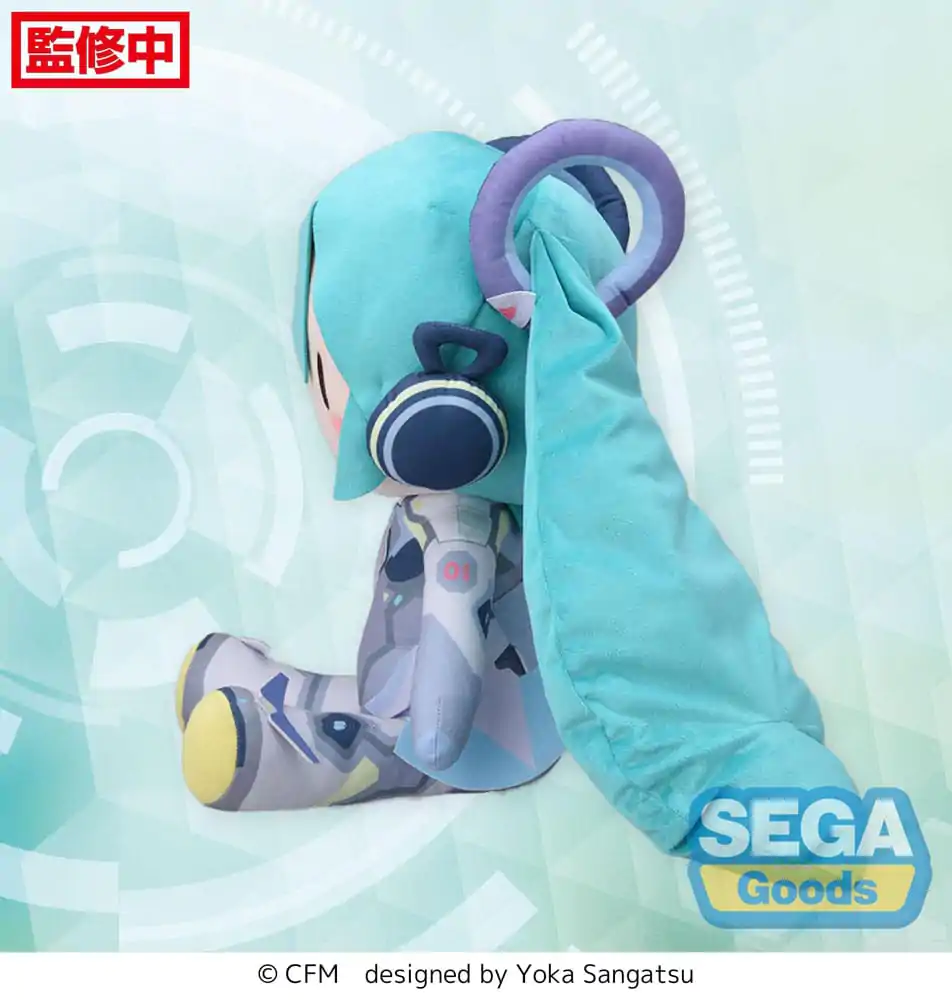 Serija vokalnih likova 01: Hatsune Miku Fuwa Petit plišana figura Hatsune Miku Miku with You 2024 Ver. LL 40 cm fotografija proizvoda