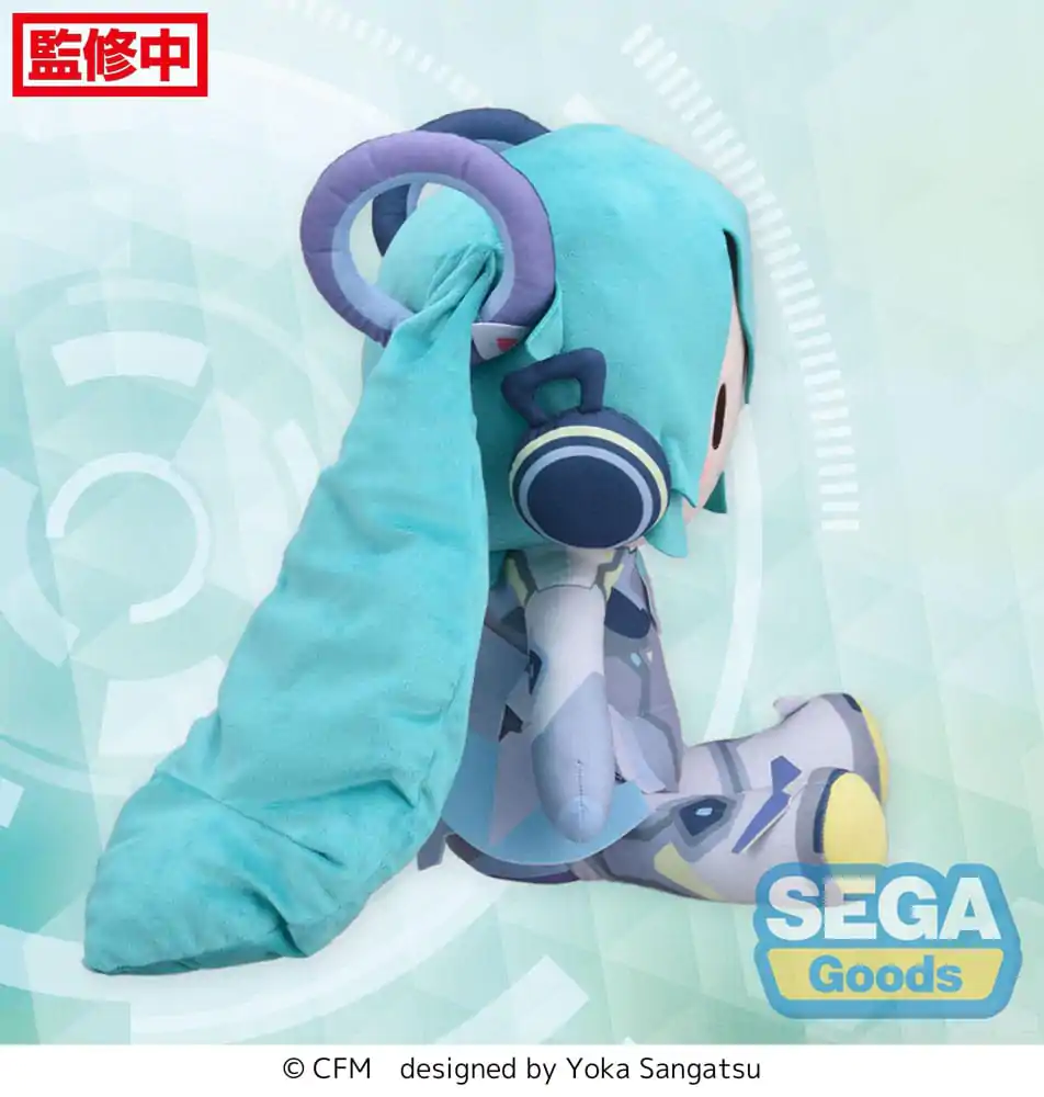 Serija vokalnih likova 01: Hatsune Miku Fuwa Petit plišana figura Hatsune Miku Miku with You 2024 Ver. LL 40 cm fotografija proizvoda