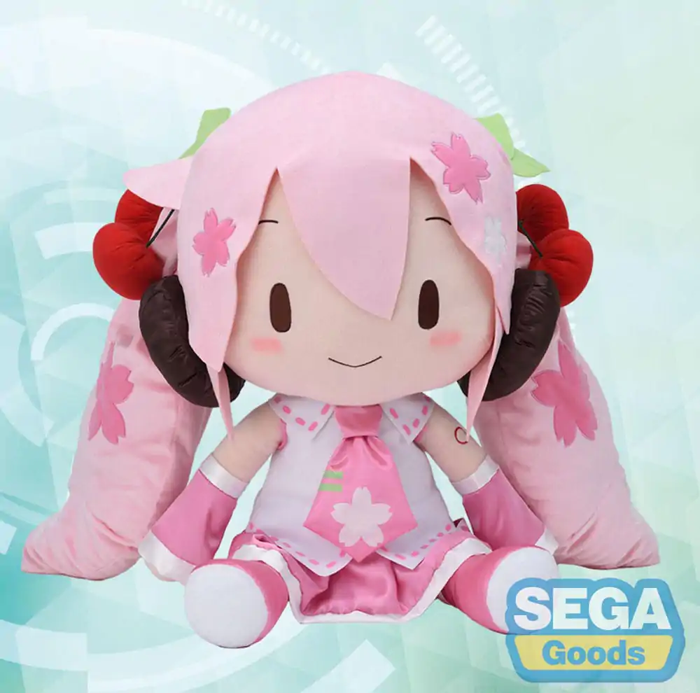 Character Vocal Series 01: Hatsune Miku Fuwa Petit Plišana figura Sakura Miku Dodeka Jumbo 50 cm fotografija proizvoda