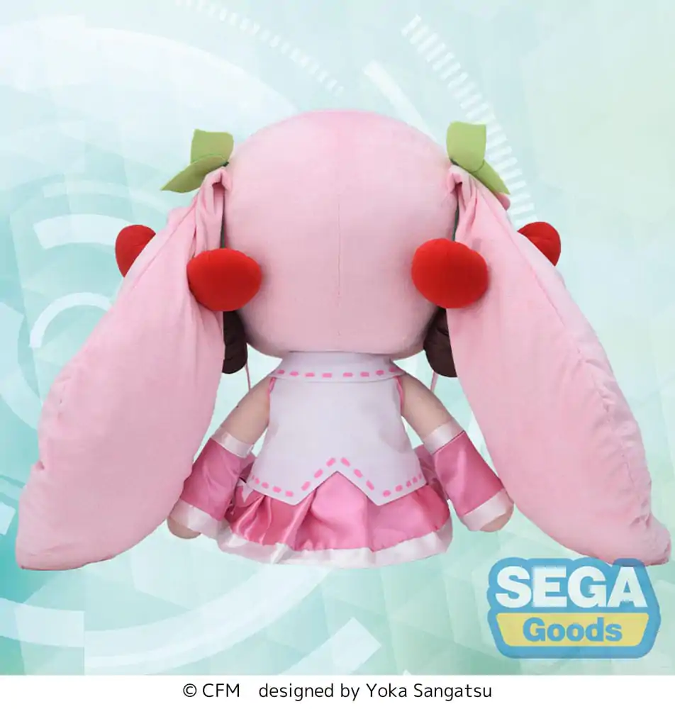 Character Vocal Series 01: Hatsune Miku Fuwa Petit Plišana figura Sakura Miku Dodeka Jumbo 50 cm fotografija proizvoda