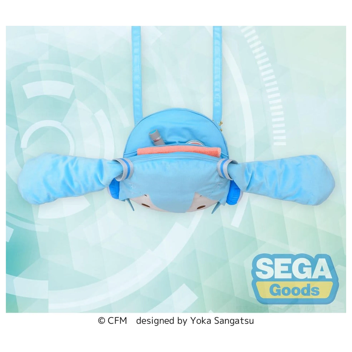 Character Vocal Series 01: Hatsune Miku Fuwa Petit torba za rame Snow Miku fotografija proizvoda