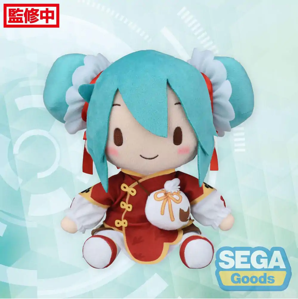 Serija vokalnih likova 01: Hatsune Miku Fuwa Petit plišana figura Hatsune Miku Going Out serija Chinatown verzija M 22 cm fotografija proizvoda