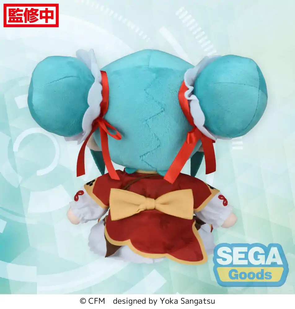 Serija vokalnih likova 01: Hatsune Miku Fuwa Petit plišana figura Hatsune Miku Going Out serija Chinatown verzija M 22 cm fotografija proizvoda