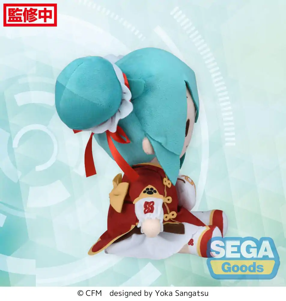 Serija vokalnih likova 01: Hatsune Miku Fuwa Petit plišana figura Hatsune Miku Going Out serija Chinatown verzija M 22 cm fotografija proizvoda