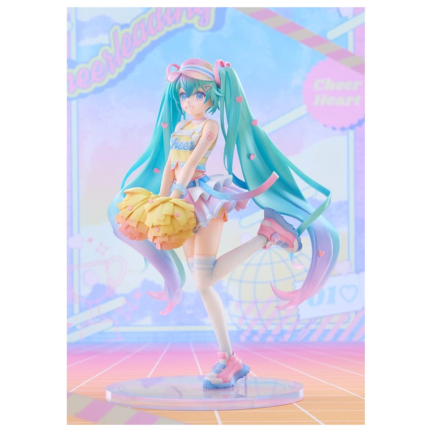 Character Vocal Series 01: Hatsune Miku G.S. Collection PVC figura 1/7 Hatsune Miku Cheerleading Ver. 25 cm fotografija proizvoda