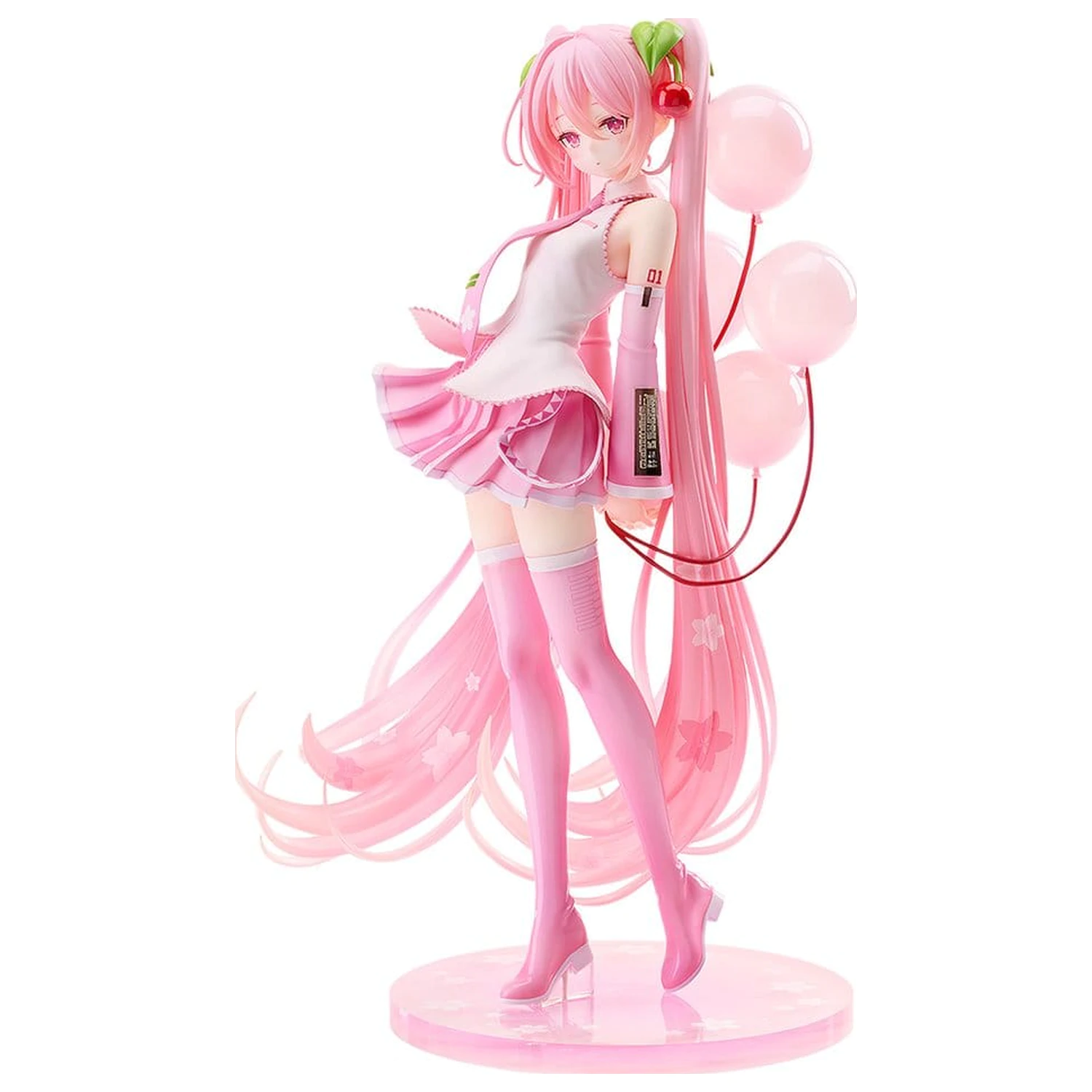 Character Vocal Series 01: Hatsune Miku G.S. Collection [SC] PVC figura 1/7 Sakura Miku: GSC Illustration Contest Ver. 26 cm fotografija proizvoda