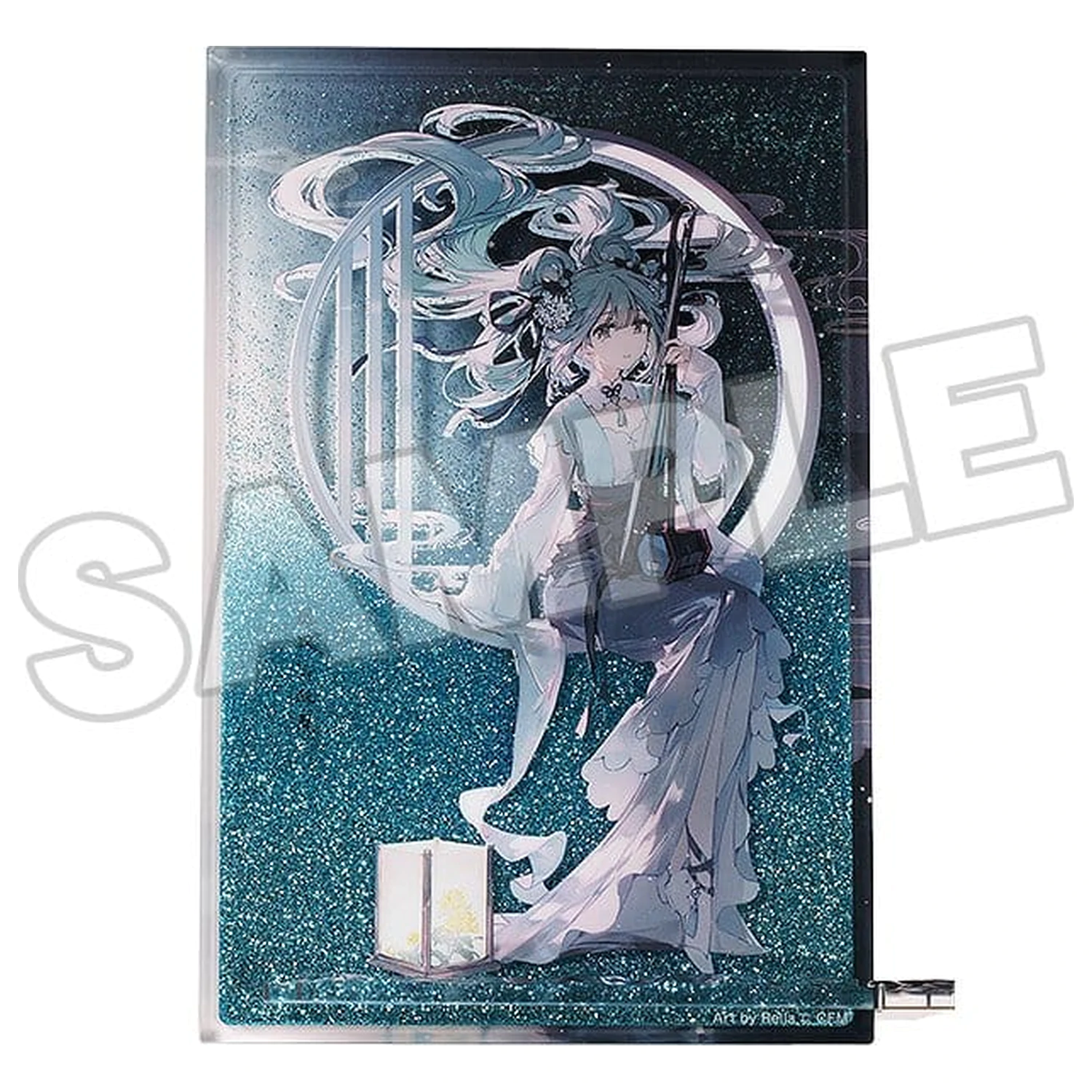 Character Vocal Series 01: Hatsune Miku Svjetlucavi akrilni blok Hatsune Miku Han Gong Qiu Yue Ver. 15 cm fotografija proizvoda