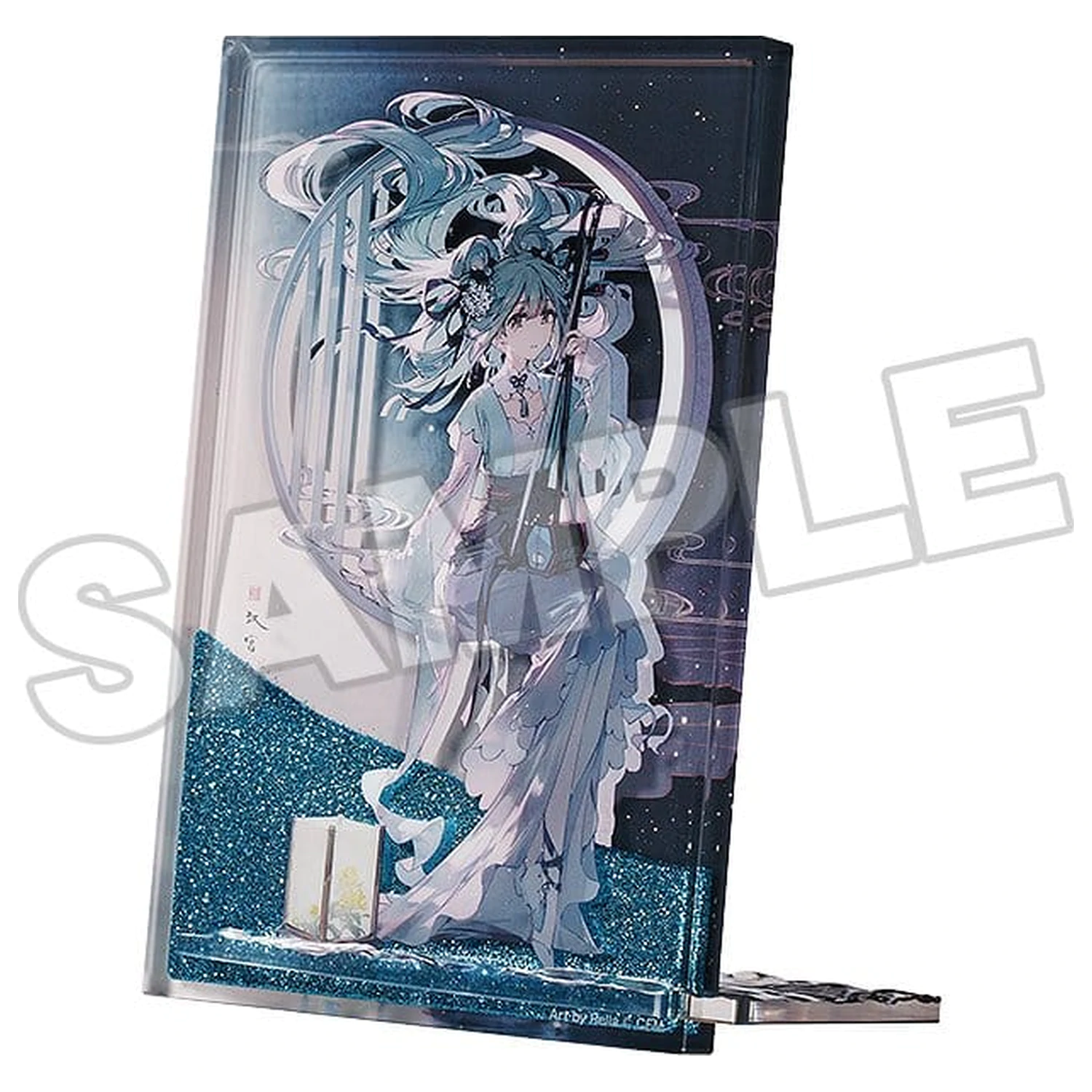 Character Vocal Series 01: Hatsune Miku Svjetlucavi akrilni blok Hatsune Miku Han Gong Qiu Yue Ver. 15 cm fotografija proizvoda
