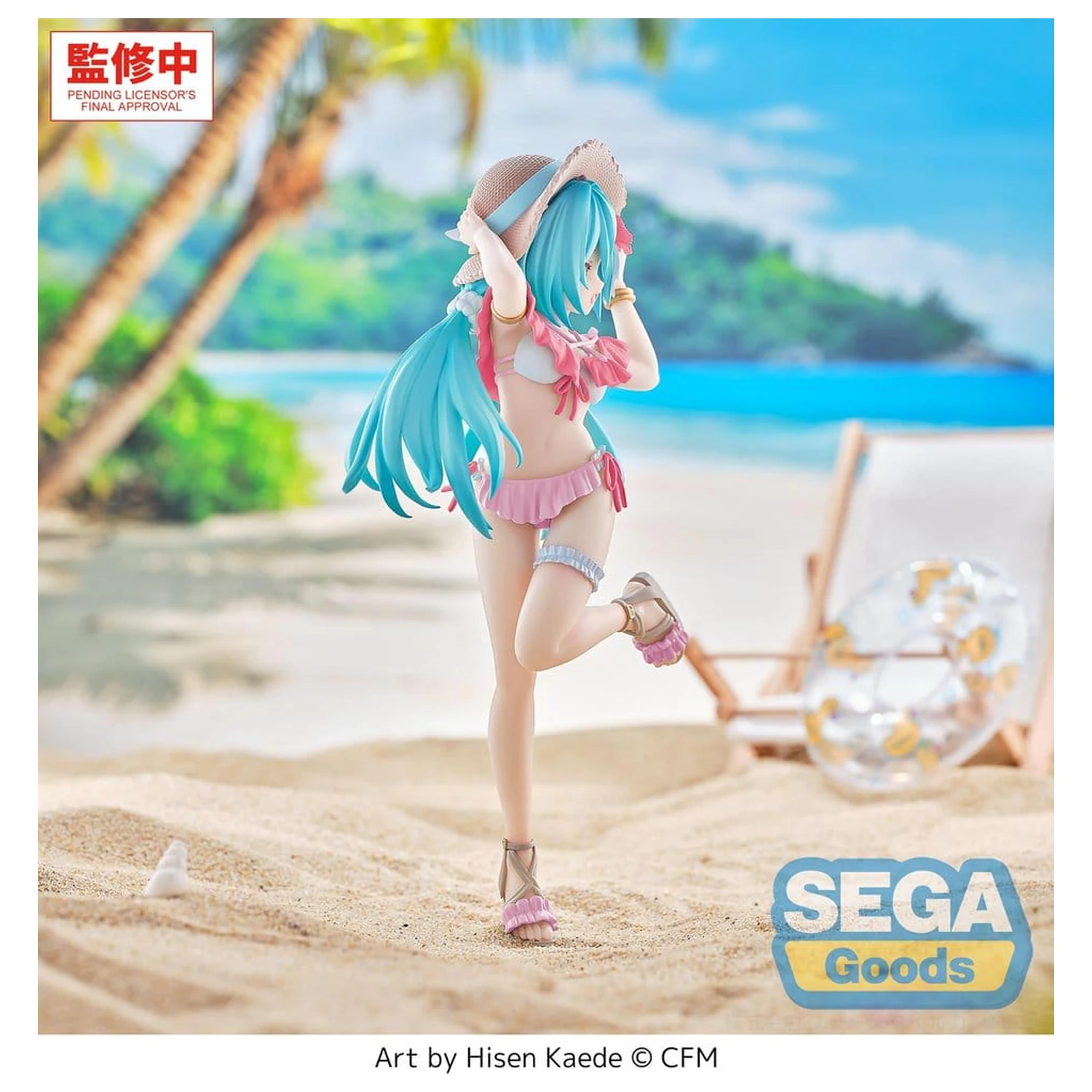 Character Vocal Series 01: Hatsune Miku Luminasta PVC figura Conceptual Series Vol.1 Tropical Ver. 21 cm fotografija proizvoda