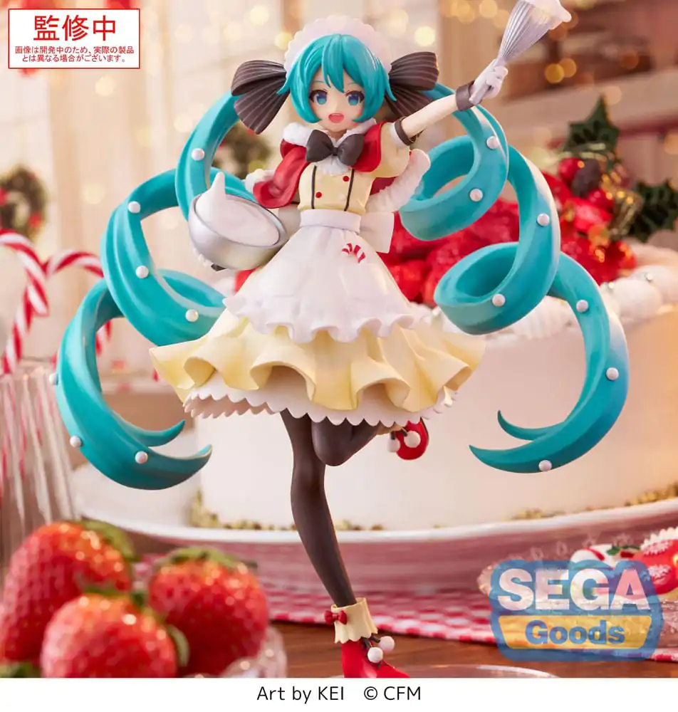 Character Vocal Series 01: Hatsune Miku Luminasta PVC statua Hatsune Miku Christmas 2025 20 cm fotografija proizvoda