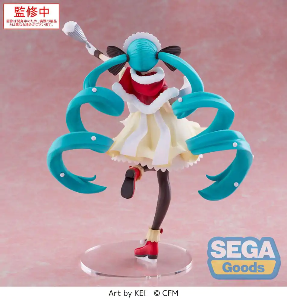 Character Vocal Series 01: Hatsune Miku Luminasta PVC statua Hatsune Miku Christmas 2025 20 cm fotografija proizvoda