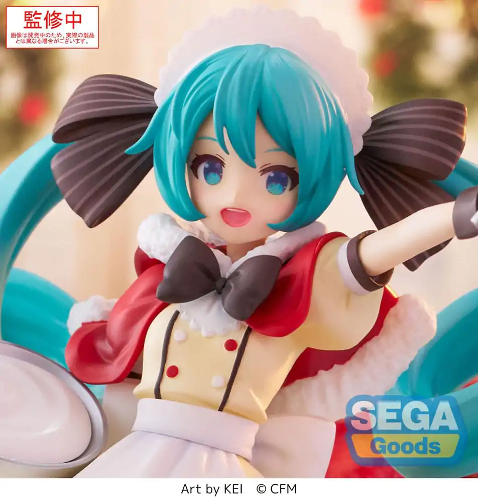 Character Vocal Series 01: Hatsune Miku Luminasta PVC statua Hatsune Miku Christmas 2025 20 cm fotografija proizvoda