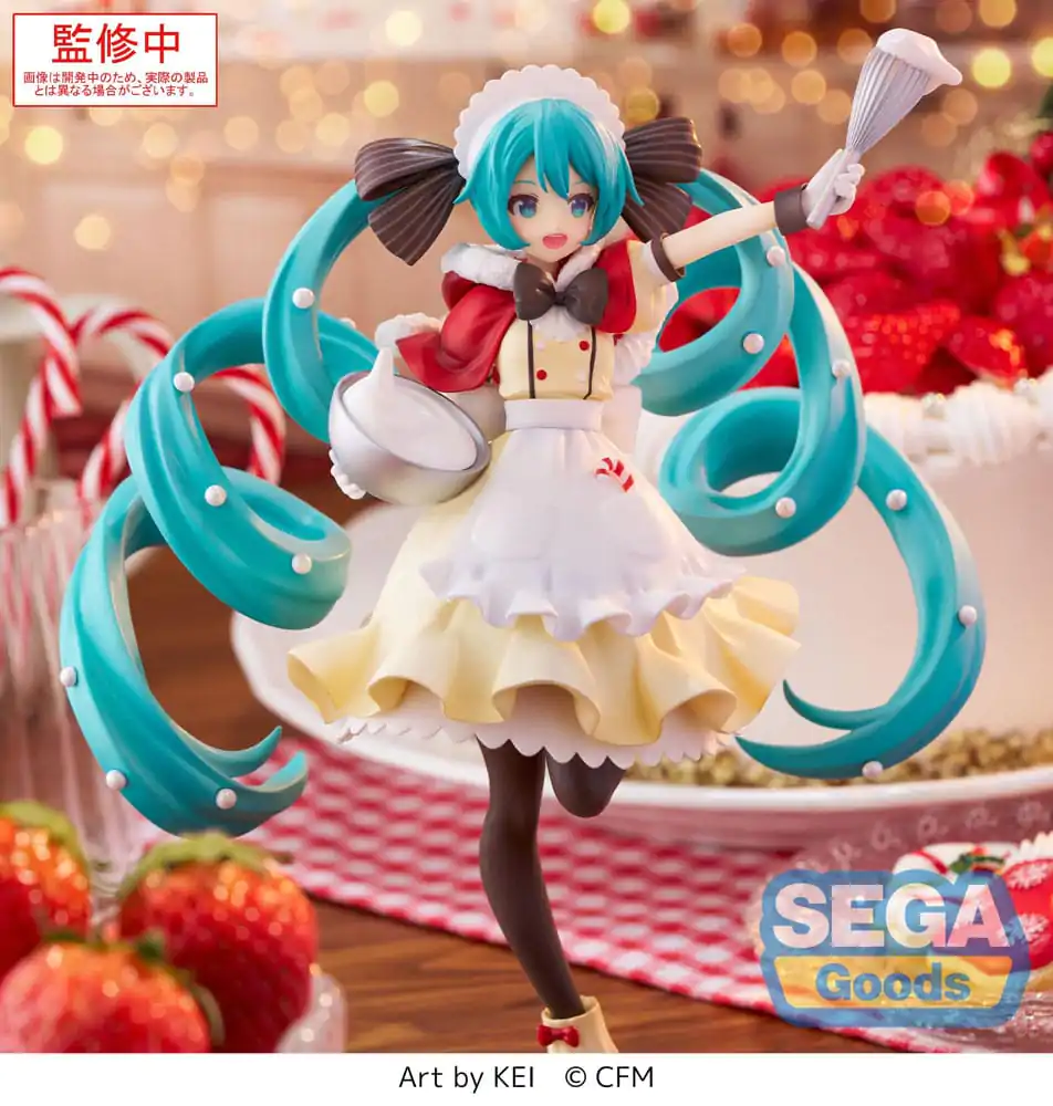 Character Vocal Series 01: Hatsune Miku Luminasta PVC statua Hatsune Miku Christmas 2025 20 cm fotografija proizvoda