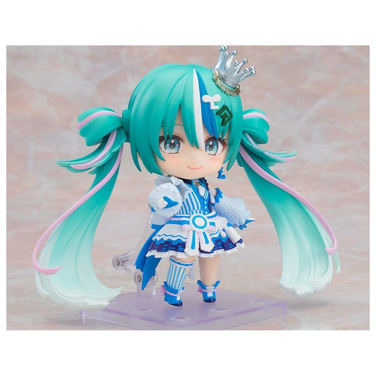 Character Vocal Series 01: Hatsune Miku PVC kip Nendoroid Lawson's 50th anniversary Special Live Ver. 10 cm fotografija proizvoda