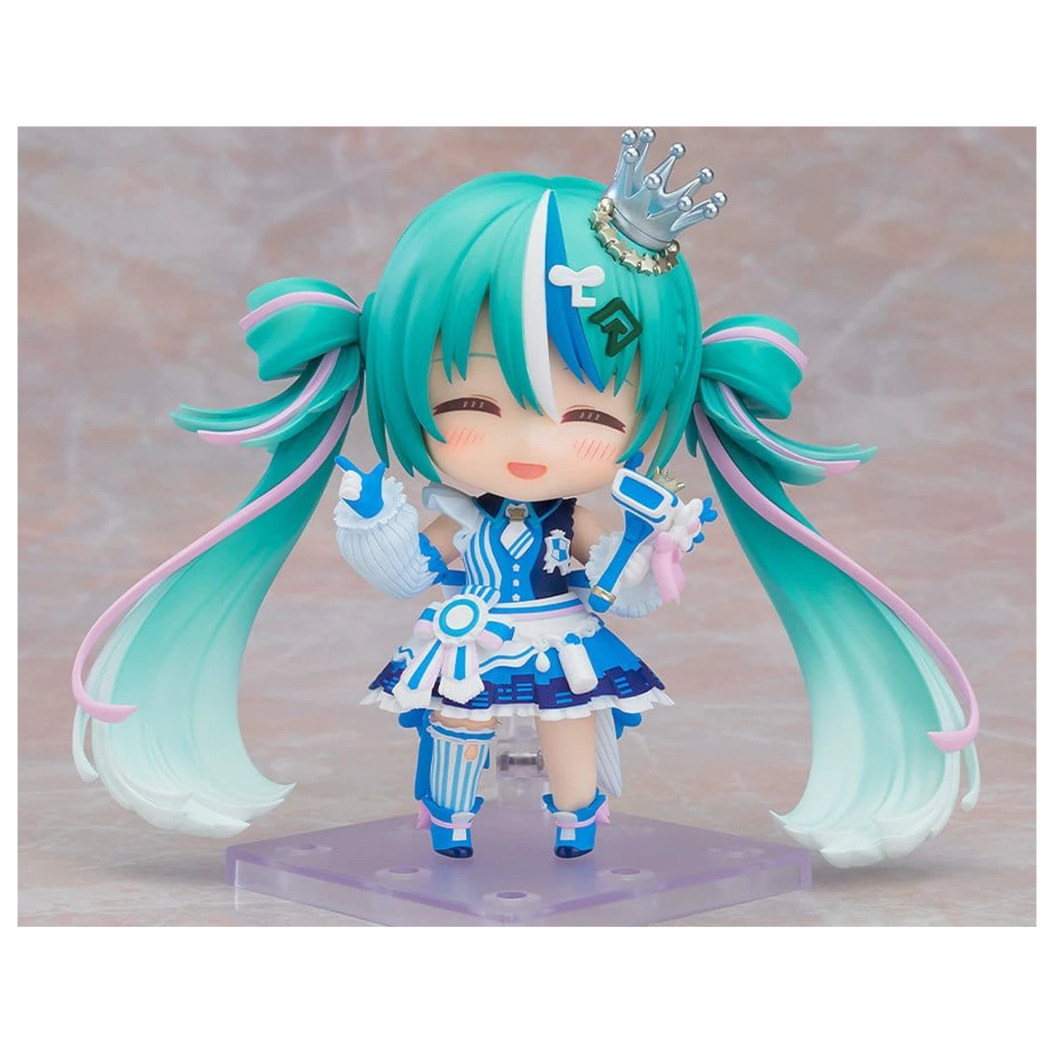 Character Vocal Series 01: Hatsune Miku PVC kip Nendoroid Lawson's 50th anniversary Special Live Ver. 10 cm fotografija proizvoda