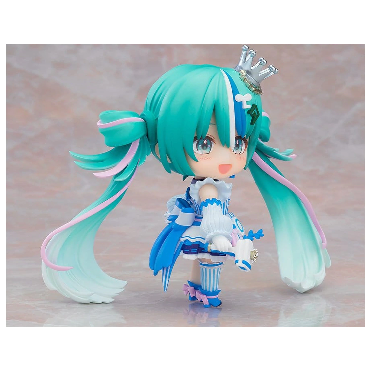 Character Vocal Series 01: Hatsune Miku PVC kip Nendoroid Lawson's 50th anniversary Special Live Ver. 10 cm fotografija proizvoda