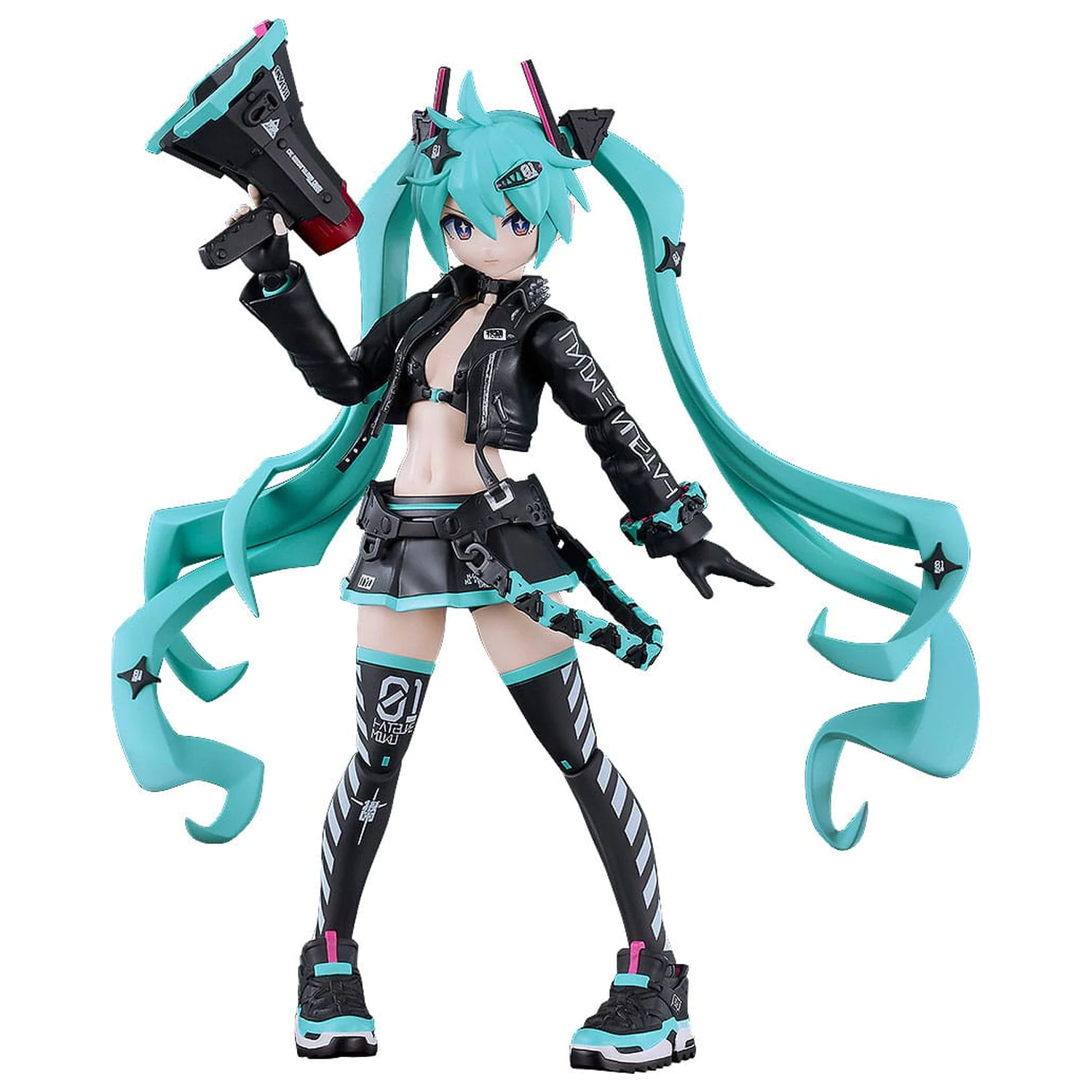 Character Vocal Series 01: Hatsune Miku Plamatea Plastic Model Kit Hatsune Miku: Chuocho Tactical Craft Ver. 15 cm fotografija proizvoda