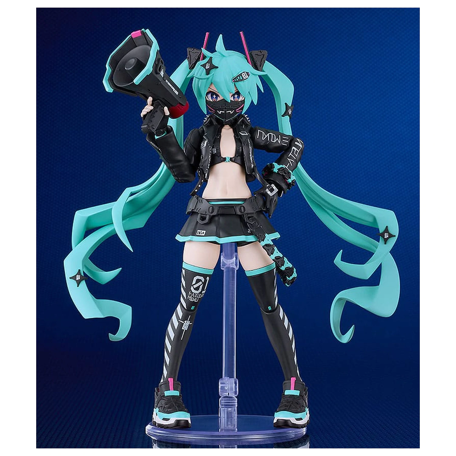 Character Vocal Series 01: Hatsune Miku Plamatea Plastic Model Kit Hatsune Miku: Chuocho Tactical Craft Ver. 15 cm fotografija proizvoda