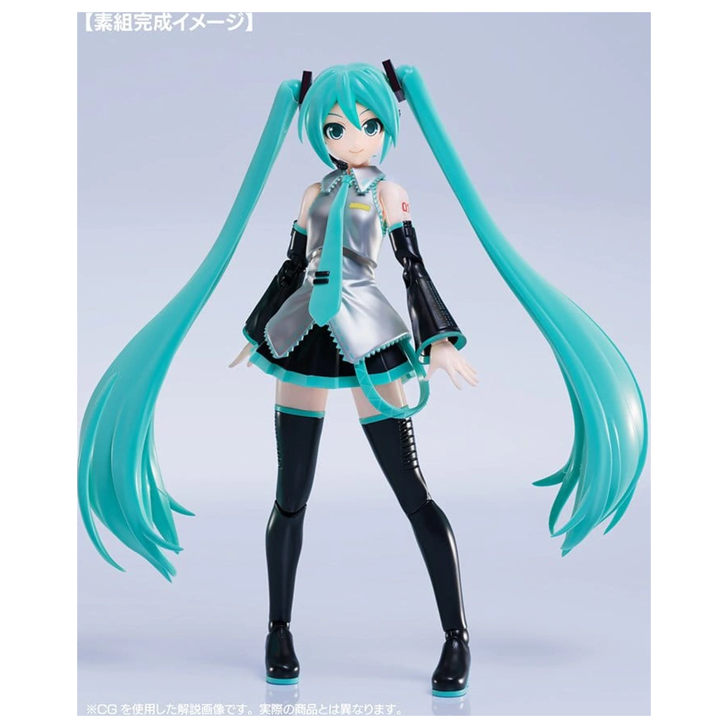 Character Vocal Series 01: Hatsune Miku Plamatea plastični model kit Hatsune Miku 15 cm fotografija proizvoda