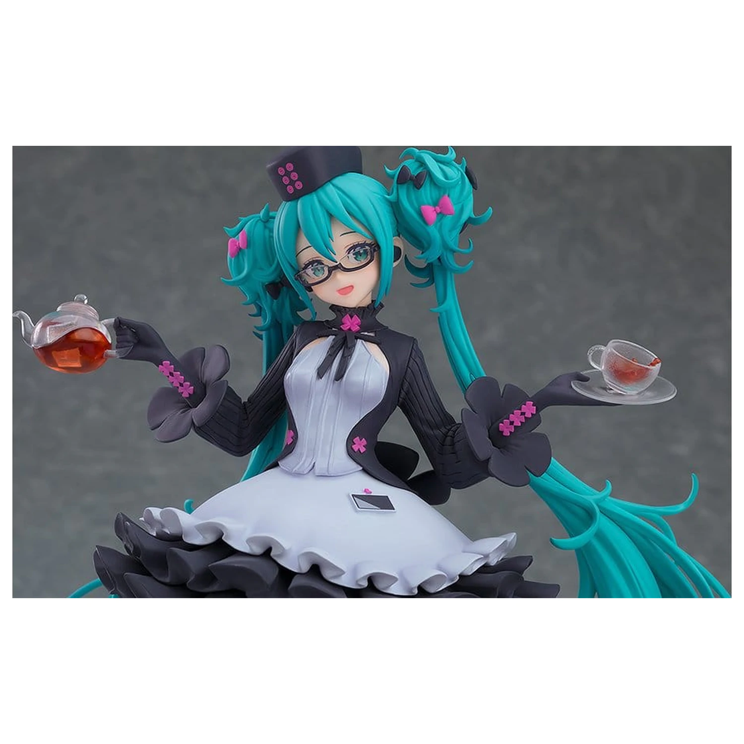 Character Vocal Series 01: Hatsune Miku Pop Up Parade Hatsune Miku: Glasses x Café Ver. 18 cm visoka figurica fotografija proizvoda