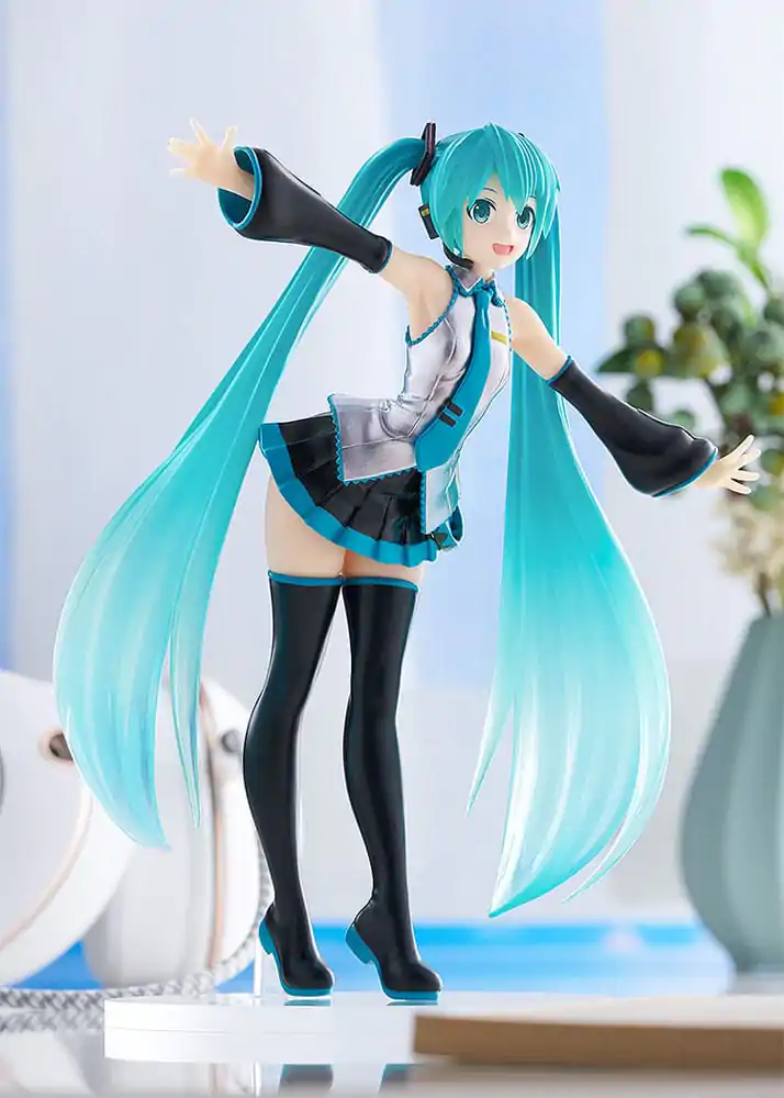 Character Vocal Series 01: Hatsune Miku Pop Up Parade PVC kip Hatsune Miku: Translucent Color Ver. 17 cm fotografija proizvoda